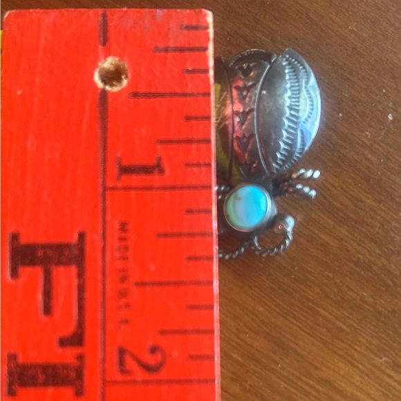 Antique Victorian Sterling beetle brooch - Picture 4 of 4